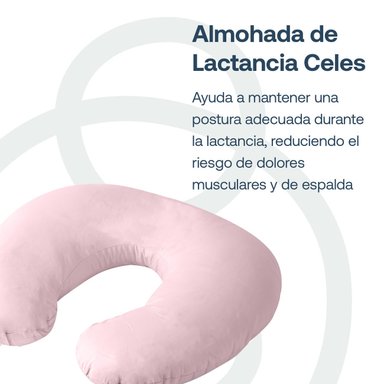 COJIN DE LACTANCIA ROSA BEBESIT - 2