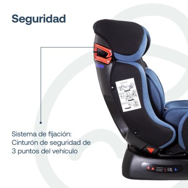 SILLA AUTO BEBESIT ORBIT LX AZUL - 6