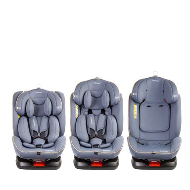 SILLA DE AUTO CONVERTIBLE SUPRA 360° AZUL CLARO BEBESIT - 4