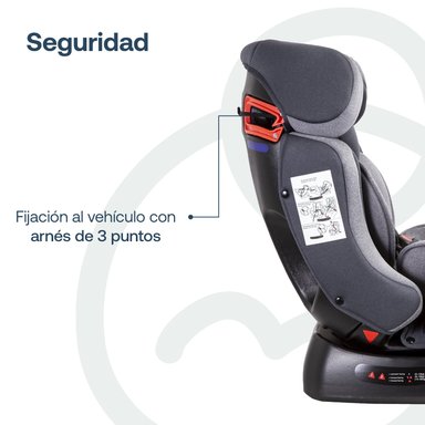 SILLA AUTO BEBESIT ORBIT LX GRIS - 6