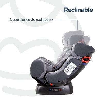 SILLA AUTO BEBESIT ORBIT LX GRIS - 7