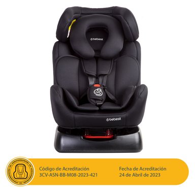 SILLA AUTO BEBESIT ORBIT LX NEGRO - 2