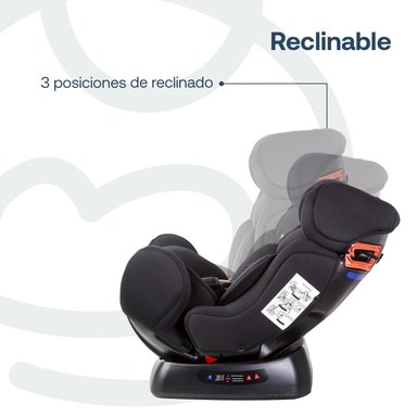 SILLA AUTO BEBESIT ORBIT LX NEGRO - 7