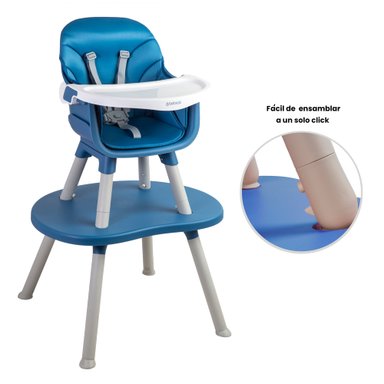 SILLA DE COMER BABY DESK 3&1 AZUL - 5