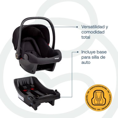 COCHE CUNA TRAVEL SYSTEM SWIFT 360 NEGRO - 5