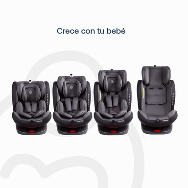 SILLA AUTO BEBESIT SATURN DARK GREY GRIS - 6