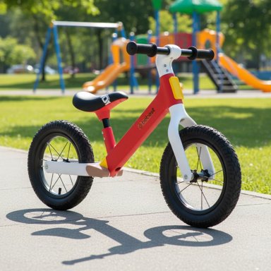 BICICLETA DE APRENDIZAJE BEBESIT NEO ROJO - 2