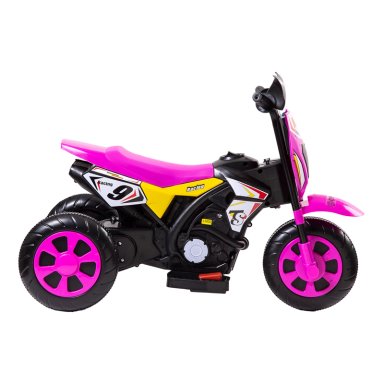 MOTO ELÉCTRICA BEBESIT CROSS ROSA - 5