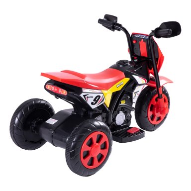 MOTO ELÉCTRICA BEBESIT CROSS ROJO - 4