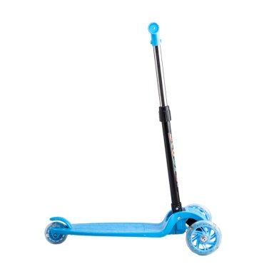SCOOTER BEBESIT MONOPATÍN NIÑO REGULABLE PLEGABLE XT03 AZUL - 3