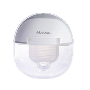 EXTRACTOR LECHE MATERNA BEBESIT BLANCO ELÉCTRICO MANOS LIBRE + 10 BOLSAS - 2