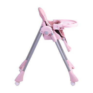 SILLA COMER BEBESIT BEBÉ RECLINABLE PLEGABLE EASY EAT ROSADO - 6