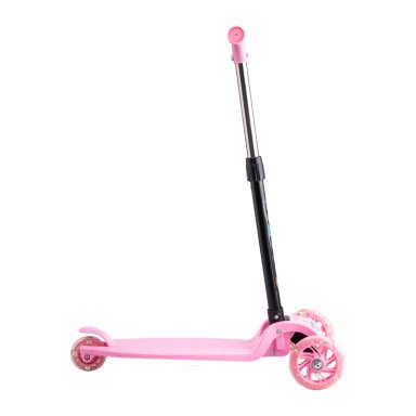 SCOOTER MONOPATIN NIÑA REGULABLE PLEGABLE XT03 ROSA BEBESIT - 3