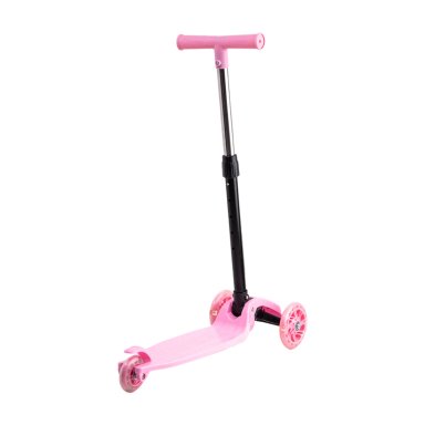 SCOOTER MONOPATIN NIÑA REGULABLE PLEGABLE XT03 ROSA BEBESIT - 4