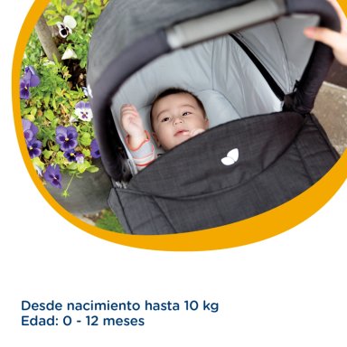 COCHE TRAVEL SYSTEM CHROM TRIO EMBER JOIE - 3