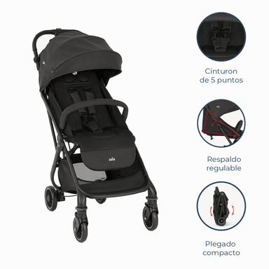 COCHE PASEO COMPACTO 3 EN 1 TOURIST SHALE JOIE - 8