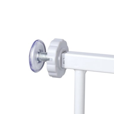 REJA SEGURIDAD BEBESIT BEBÉ PUERTA MASCOTA DOBLE SEGURO 75-82 CM BLANCO - 2