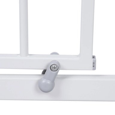 REJA SEGURIDAD BEBESIT BEBÉ PUERTA MASCOTA DOBLE SEGURO 75-82 CM BLANCO - 6