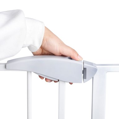 REJA SEGURIDAD BEBESIT BEBÉ MASCOTA DOBLE SEGURO 75 A 82 CM BLANCO - 6