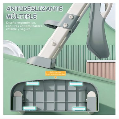 ASIENTO ADAPTADOR INODORO BEBESIT REDUCTOR ESCALERA ENTRANAMIENTO BEBE BAÑO GRIS - 2