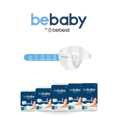 PAÑAL BEBESIT BEBABY PREMIUM BY HIPOALERGÉNICO 80 UNIDADES - 2