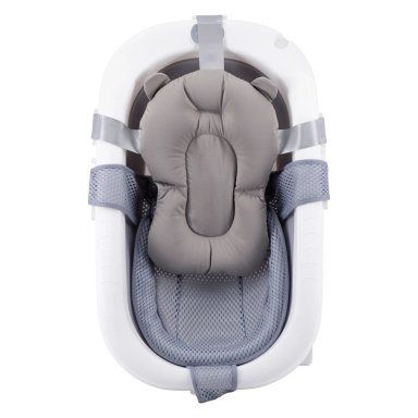 BAÑERA BEBESIT PLEGABLE BEBE COJIN ALMOHADA REDUCTOR GRIS - 5
