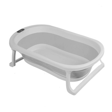 BAÑERA BEBESIT PLEGABLE BEBE HAMACA JELLY GRIS - 3
