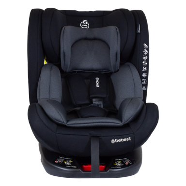 SILLA DE AUTO CONVERTIBLE 360 ONEFIX GREY - 3