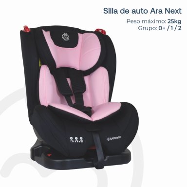 SILLA DE AUTO CONVERTIBLE ARA NEXT ROSA - 4