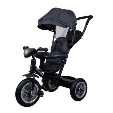 TRICICLO PASEO INFANTIL 360 1326 LX NEGRO BEBESIT - 1