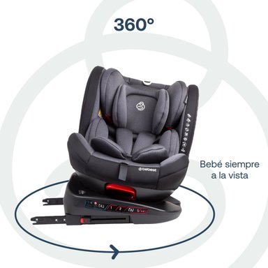 SILLA DE AUTO SATURN DARK GREY - 8