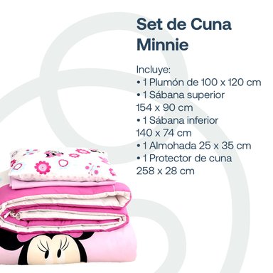 SET DE CUNA DISNEY MINNIE 100MN - 2