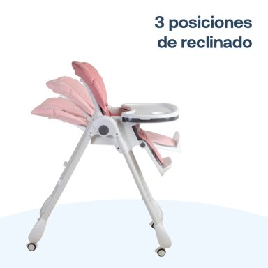 SILLA DE COMER EASYFEED ROSADO BEBESIT - 6