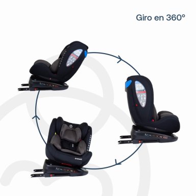 SILLA DE AUTO CONVERTIBLE ONEFIX GREY - 7