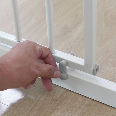 REJA DE SEGURIDAD BEBE MASCOTA DOBLE SEGURO 75 A 82 CM - 5