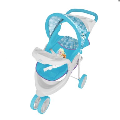 COCHE TRAVEL JOGGER DE JUGUETE PARA MUÑECA FROZEN DISNEY - 4
