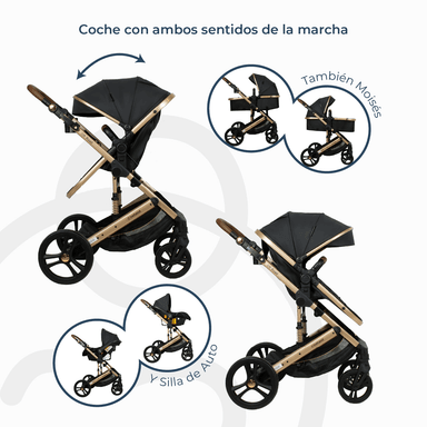 COCHE CUNA TRAVEL SYSTEM OFFROAD NEGRO - 9