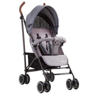 COCHE PARAGUA CLAP MELANGE GRIS - 1