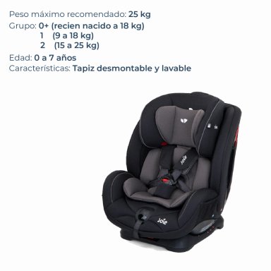 SILLA DE AUTO CONVERTIBLE CONVERTIBLE STAGES COAL JOIE - 5