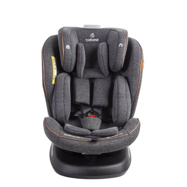 SILLA DE AUTO CONVERTIBLE ISOFIX SUPRA 360º PREMIUM GRIS - 3