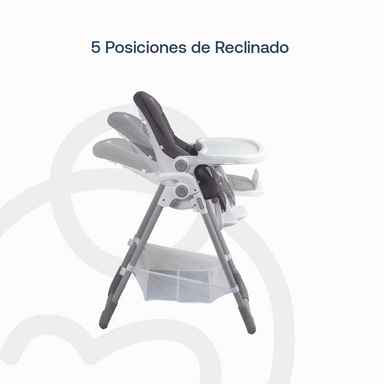 SILLA DE COMER SNACK LX GRIS BEBESIT - 5