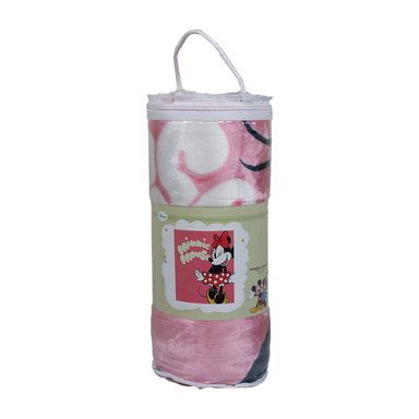 FRAZADA ULTRA SOFT MINNIE MOUSE 110X140CM ROSADO DISNEY - 3