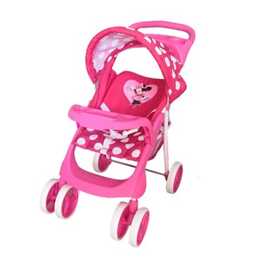 COCHE DE JUGUETE PARA MUÑECA + CUNA MINNIE DISNEY - 2