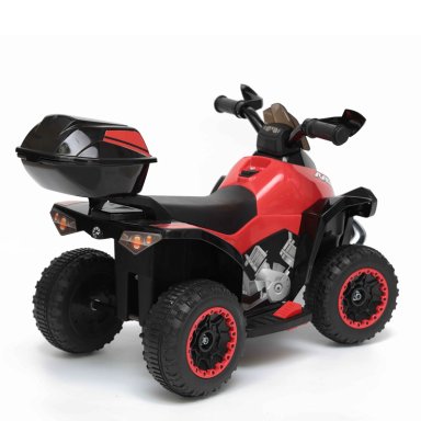 CUADRIMOTO A BATERÍA QUAD LX EN COLOR ROJO BEBESIT - 3