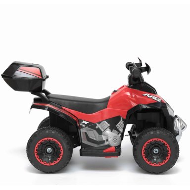 CUADRIMOTO A BATERÍA QUAD LX EN COLOR ROJO BEBESIT - 5