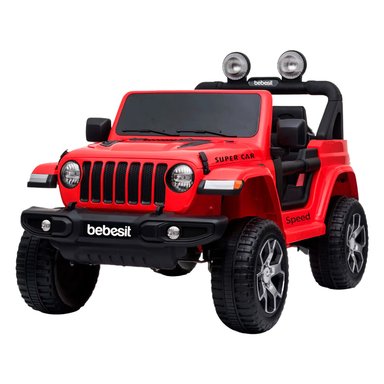 CAMIONETA ELÉCTRICA BEBESIT RENEGADE - EN COLOR ROJO - 1