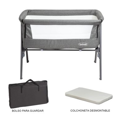 CUNA BEBESIT EASY COLECHO GREY - 5
