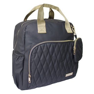 MOCHILA MATERNAL PREMIUM BLACK GOLD - 1