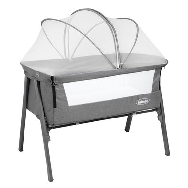 CUNA COLECHO EASY LX CON MOSQUITERO GRIS - 1