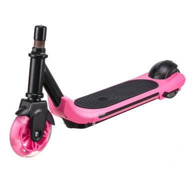 MONOPATIN ELE CTRICO PLEGABLE E-SCOOTER 60W 24V2000MAH ROSADO - 5